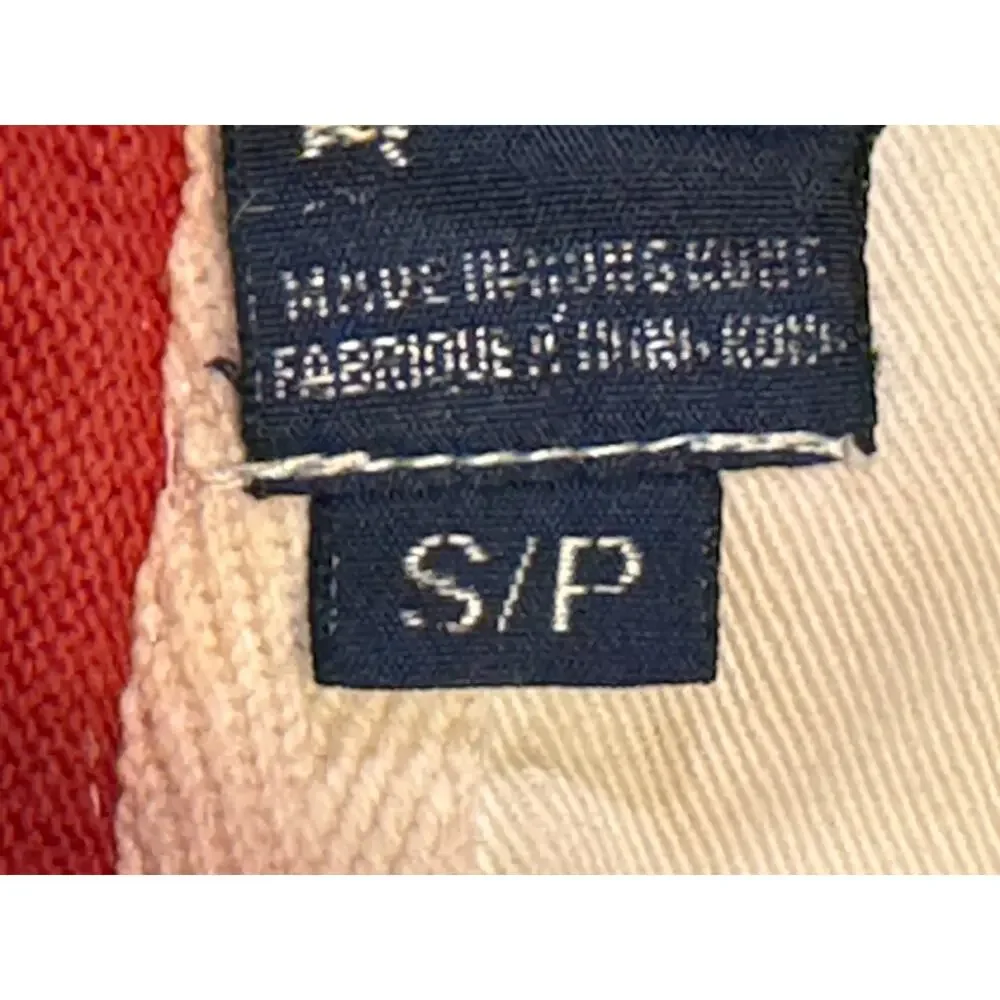 Small Vintage Polo By Ralph Lauren Padded Rugby Shirt Embroidered Crest Repaired